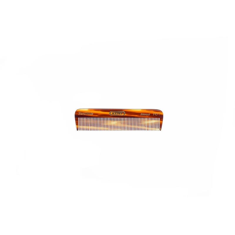 Kent HANDMADE 112MM POCKET COMB FINE HAIR A FOT