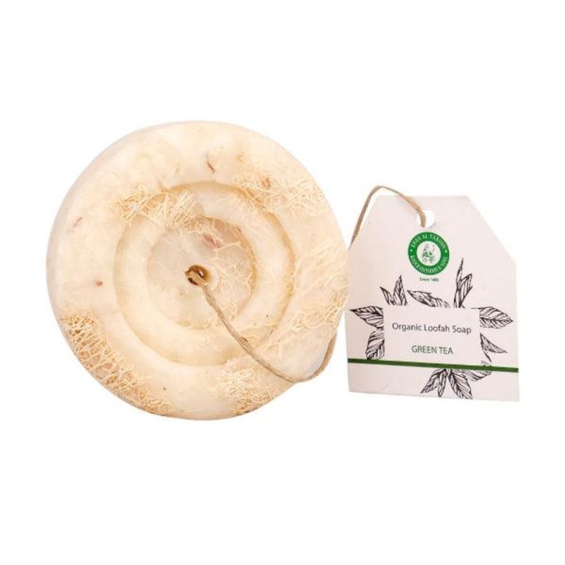 Khan Al Saboun – Organic Luffa Soap Green Tea