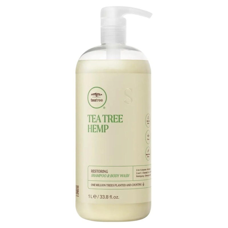Paul Mitchell – Tea Tree — Hemp – Shampoo & Body Wash 33.8oz