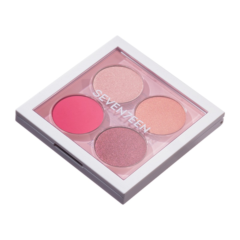 Seventeen – Vibrant Eyes Quad Palette 05 Rosy Nude