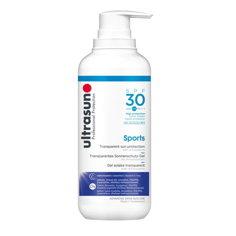 Ultrasun Sports Gel SPF30 – 400ml