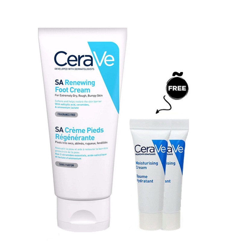 Cerave – SA Renewing Foot Cream