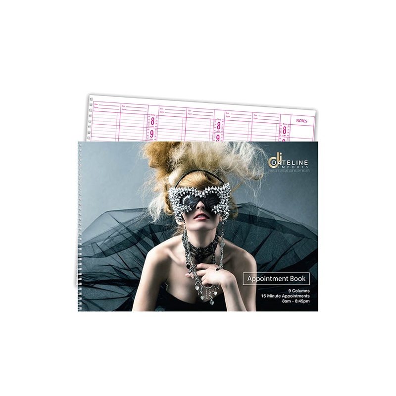 DATELINE PROFESSIONAL 9 COLUMN APPOINTMENT BOOK