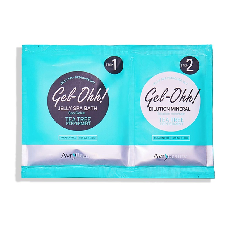 Avry Beauty Gel-Ohh Jelly Spa Pedi Bath – Tea Tree & Peppermint