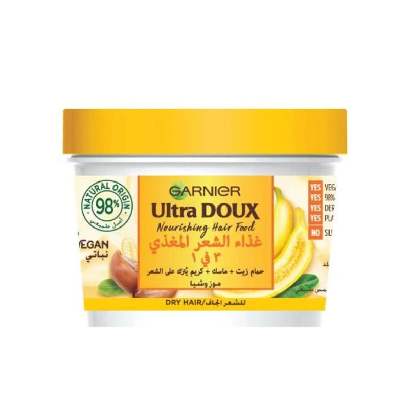 Garnier Ultra Doux Hair Food Banana & Shea 390ml