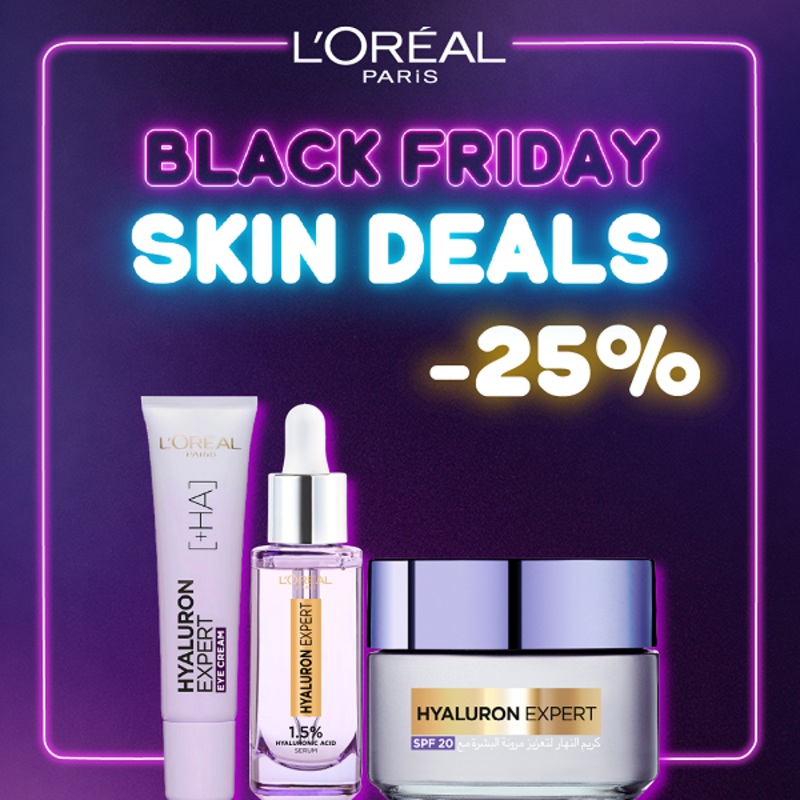 L’oreal Skin Expert – Hyaluron Expert Face Serum, Eye Cream & Day Cream Bundle