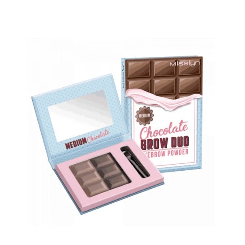 Misslyn Chocolate Brow Duo Eyebrow Powder