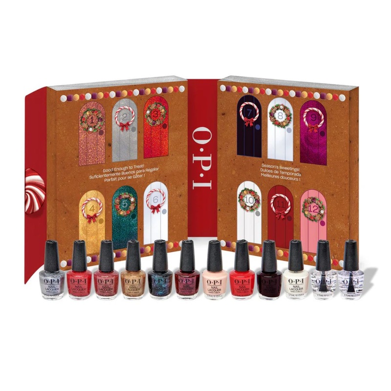 OPI 12pc Mini Advent Calendar Good Enough To Treat