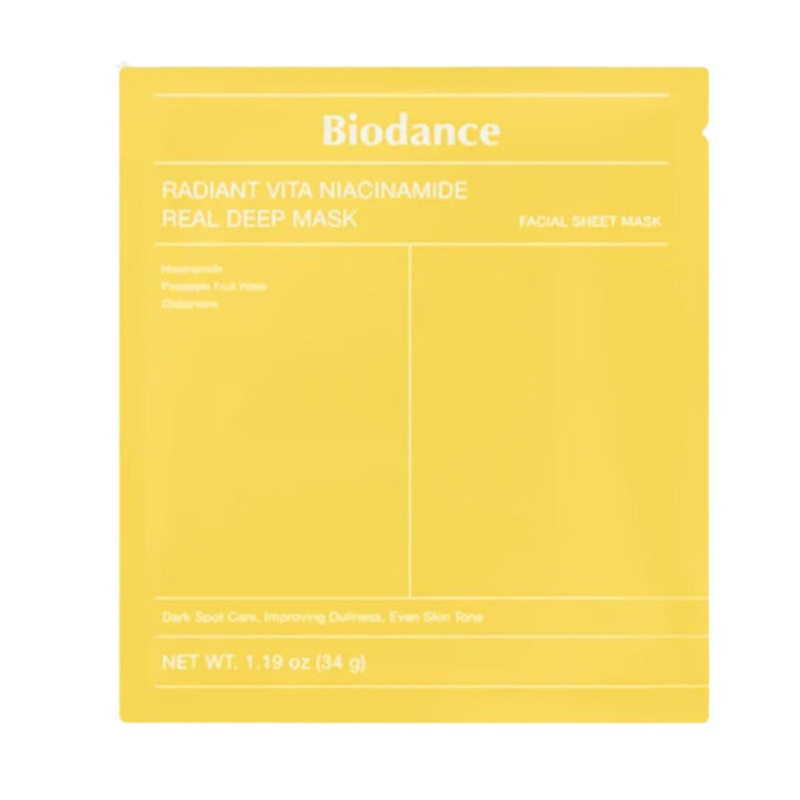 Biodance Radiant Vita Niacinamide Real Deep Mask- Single