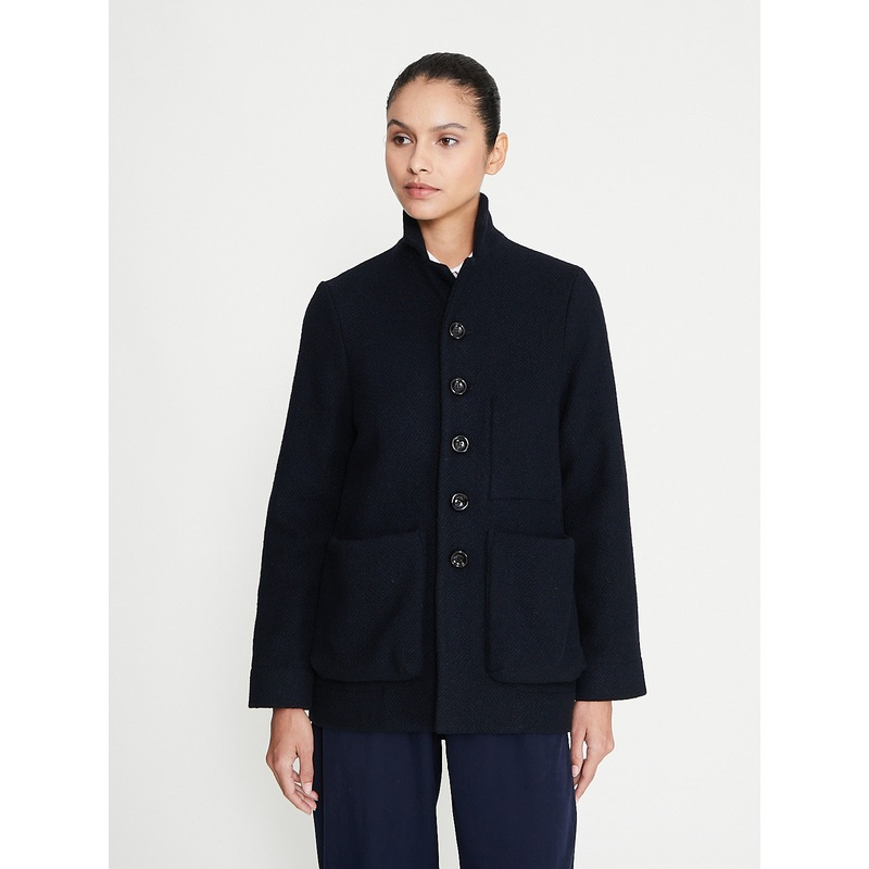 The Photographer Jacket in Cashmere Herringbone Ink