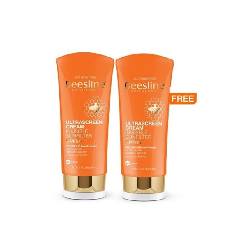 Ultrascreen Cream Invisible Sunfilter SPF50 +1 Free Offer