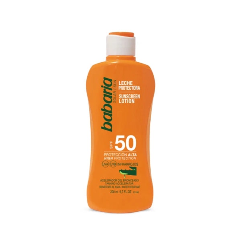 Babaria Sunscreen Body Lotion Spf50 – 200ml
