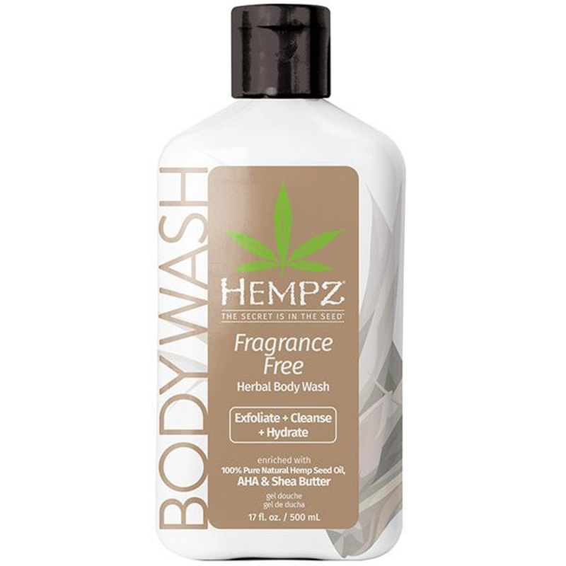 Hempz — Fragrance-Free – Body Wash 17oz