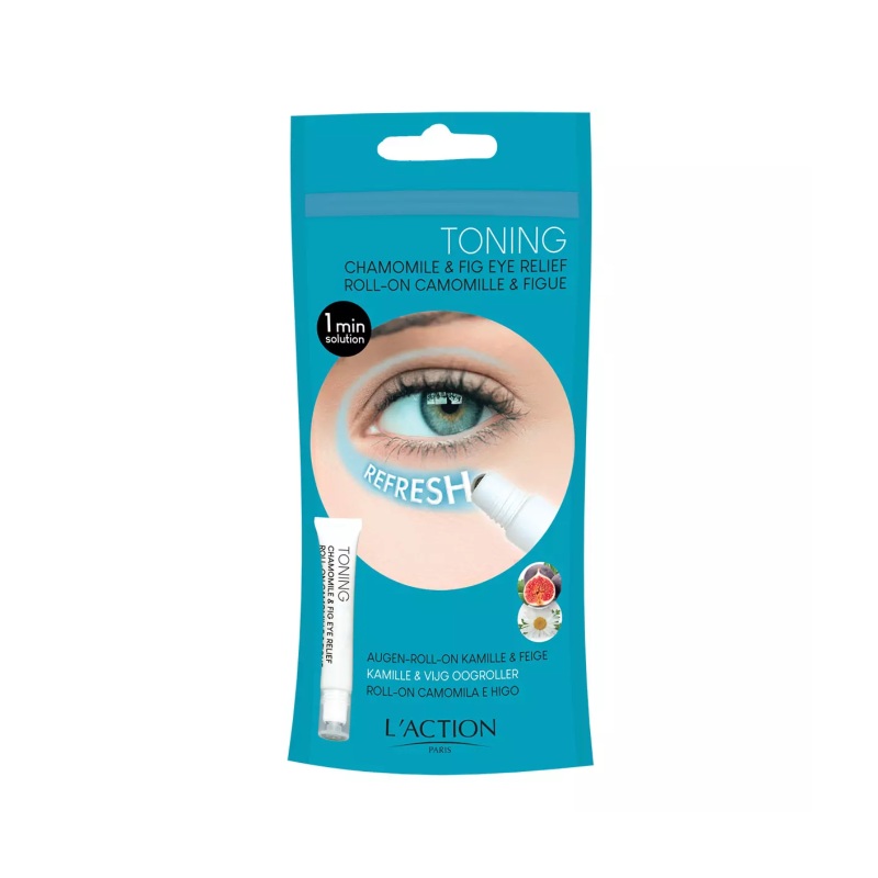 L’Action Toning Chamomile & Fig Eye Relief Roll On 12ml