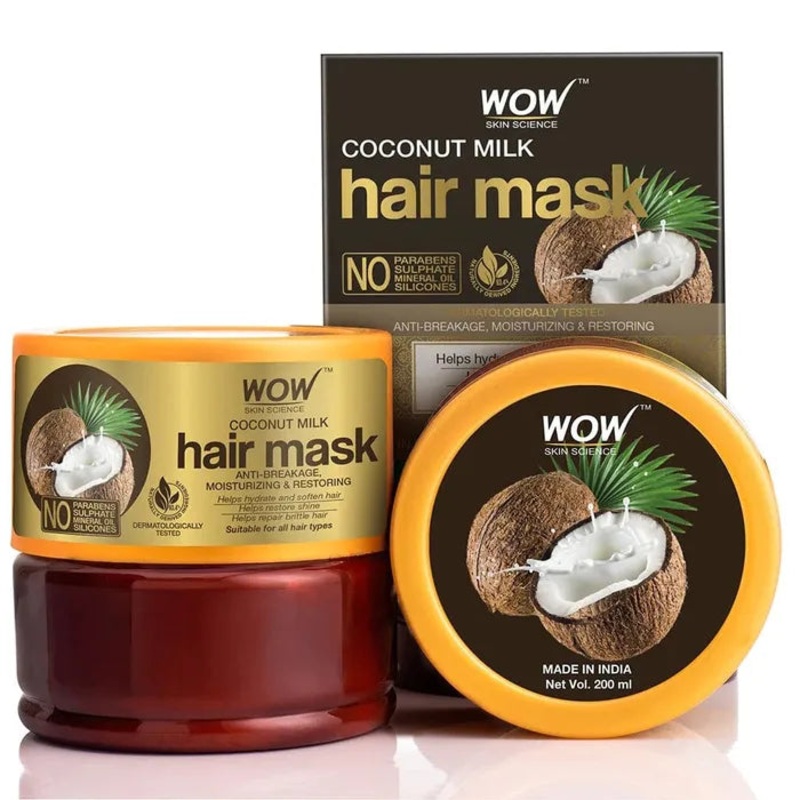 Wow Coconut Milk Hair Mask 200ml
