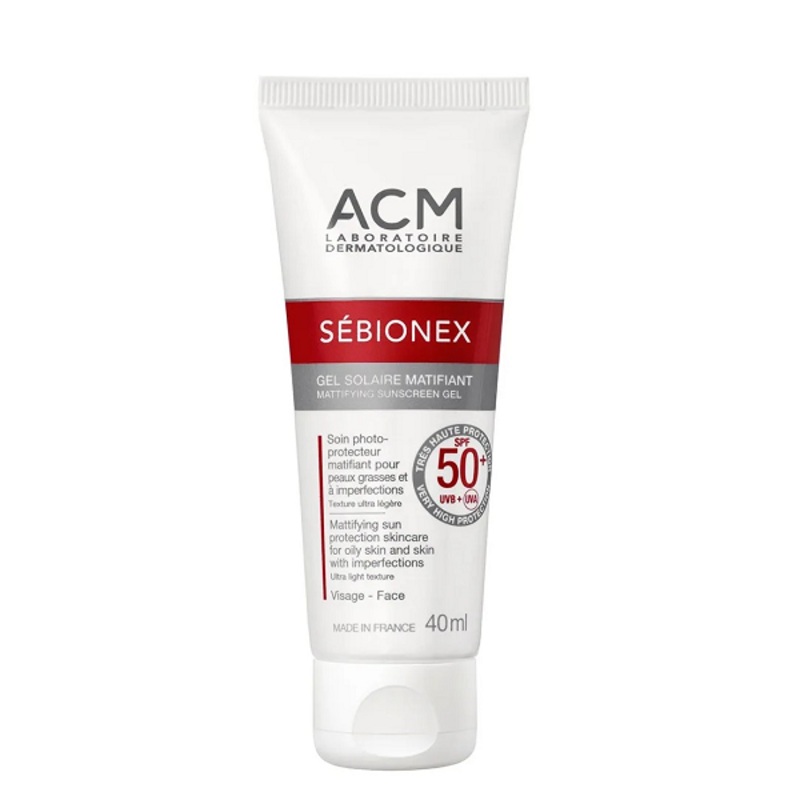 ACM – Sebionex Mattifying Sunscreen Gel SPF50+
