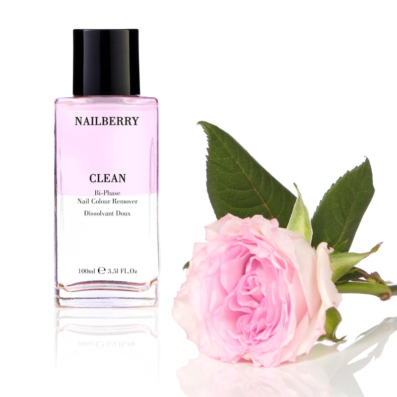 CLEAN – Bi-Phase Nail Colour Remover – Acetonfreier Nagellackentferner NAILBERRY
