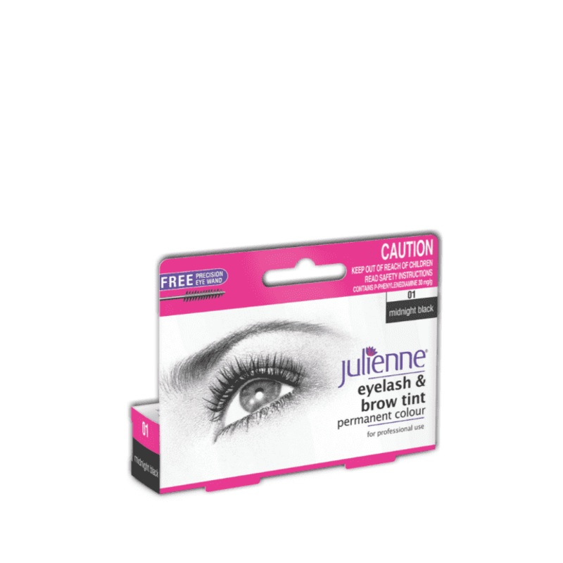 Julienne Eyelash & Brow Tint (Midnight Black)