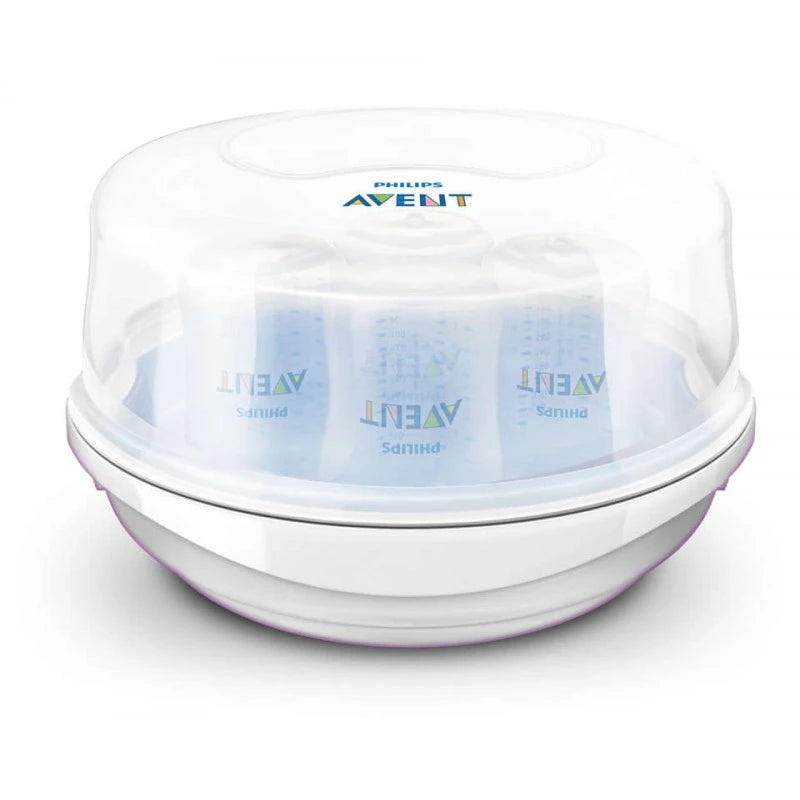 Philips Avent Microwave Steam Sterilizer – Fits 4 Bottles