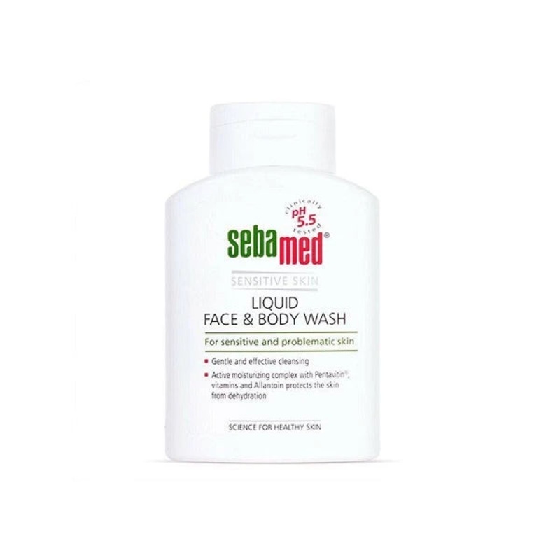 Sebamed Liquid Face & Body Wash For Sensitive And Problematic Skin 200ml
