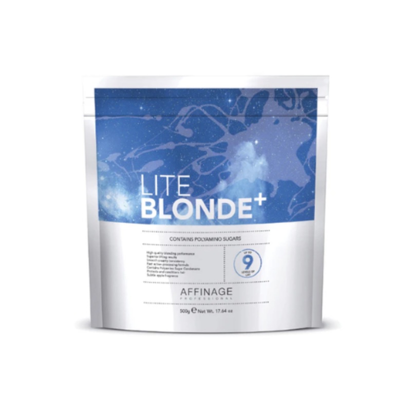 AFFINAGE PROFESSIONAL LITE BLONDE+ UP TO 9 LEVELS OF LIFT BLEACH 500G