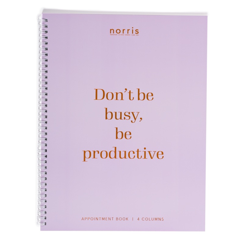 Appointment Book – 4 Column