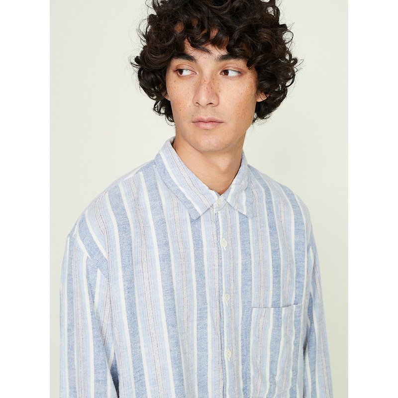 Classic Soft Shirt in Blue Stripes