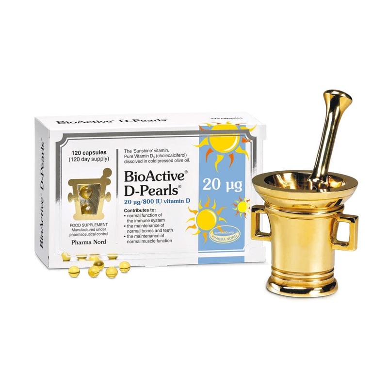 Pharma Nord Bioactive D-Pearls 20ug/800IU