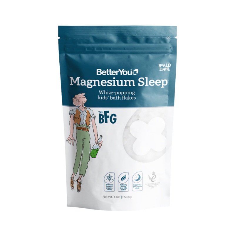 BetterYou – Magnesium Sleep Kids Bath Flakes 750g