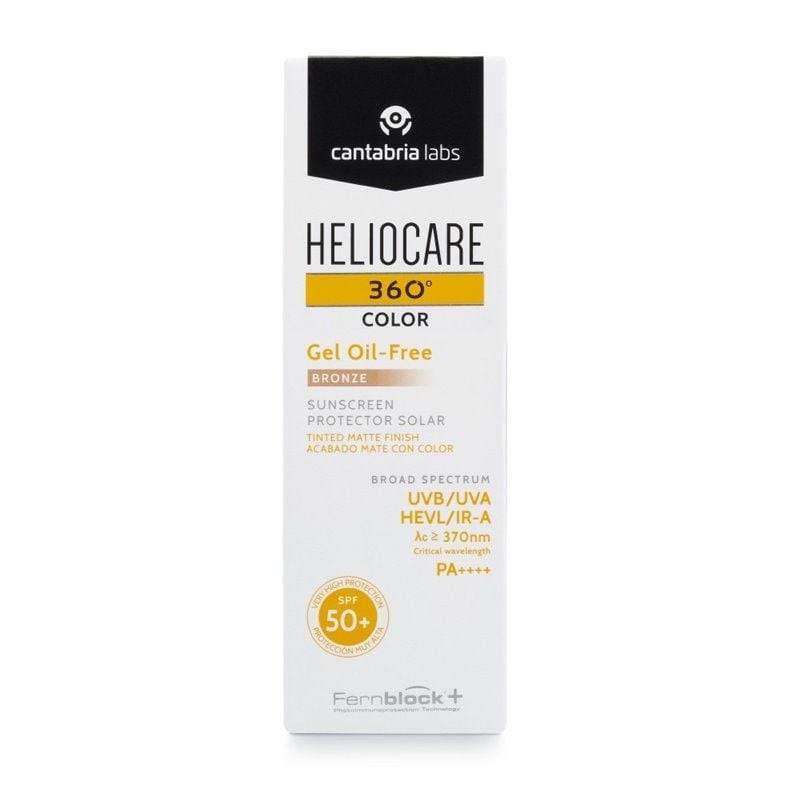 Heliocare 360 Spf50 Bronze Gel Oil Free 50ml