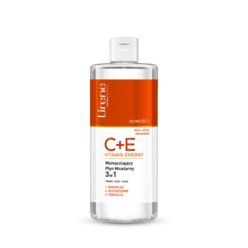 Lirene C + E Vitamin Energy 3in1 Micellar Water 400ml