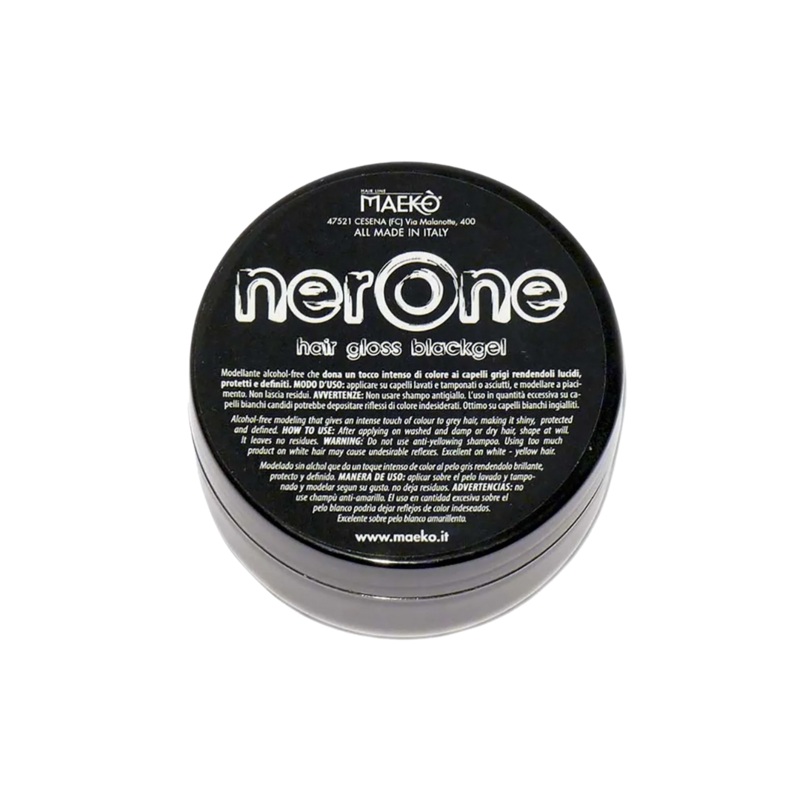 MAEKO NERONE HAIR GLOSS BLACKGEL TUB 100ML