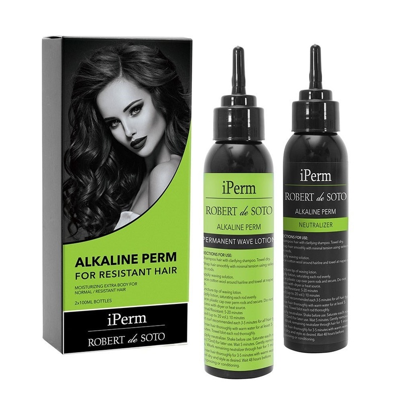Robert De Soto Iperm Alkaline Perm – Resistant Hair