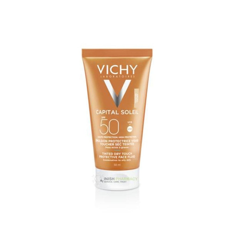 Vichy Ideal Soleil Tinted Mattifying Face Fluid SPF50