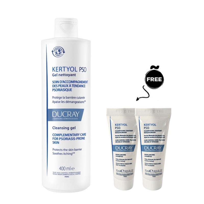 Ducray – Kertyol PSO Cleansing Gel