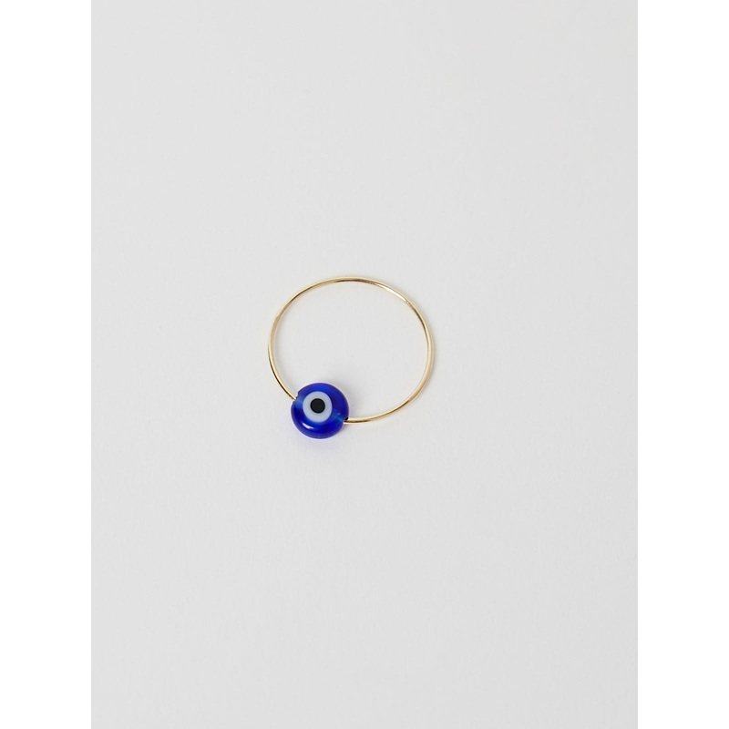 Eye Ring in 14k Yellow Gold