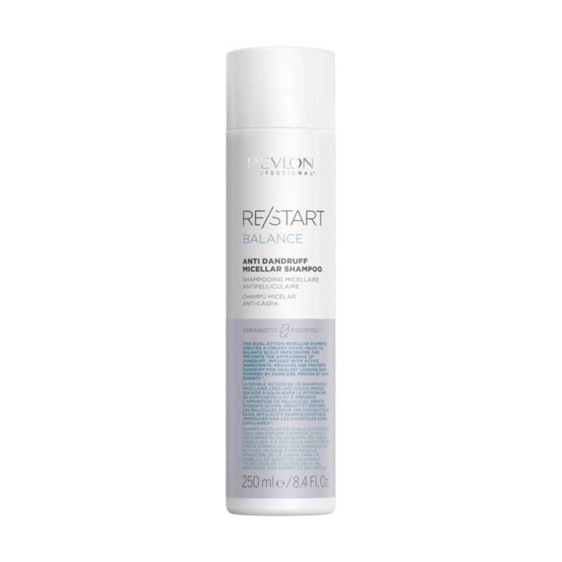 REVLON RESTART Balance Anti Dandruff Micellar Shampoo | Various Sizes