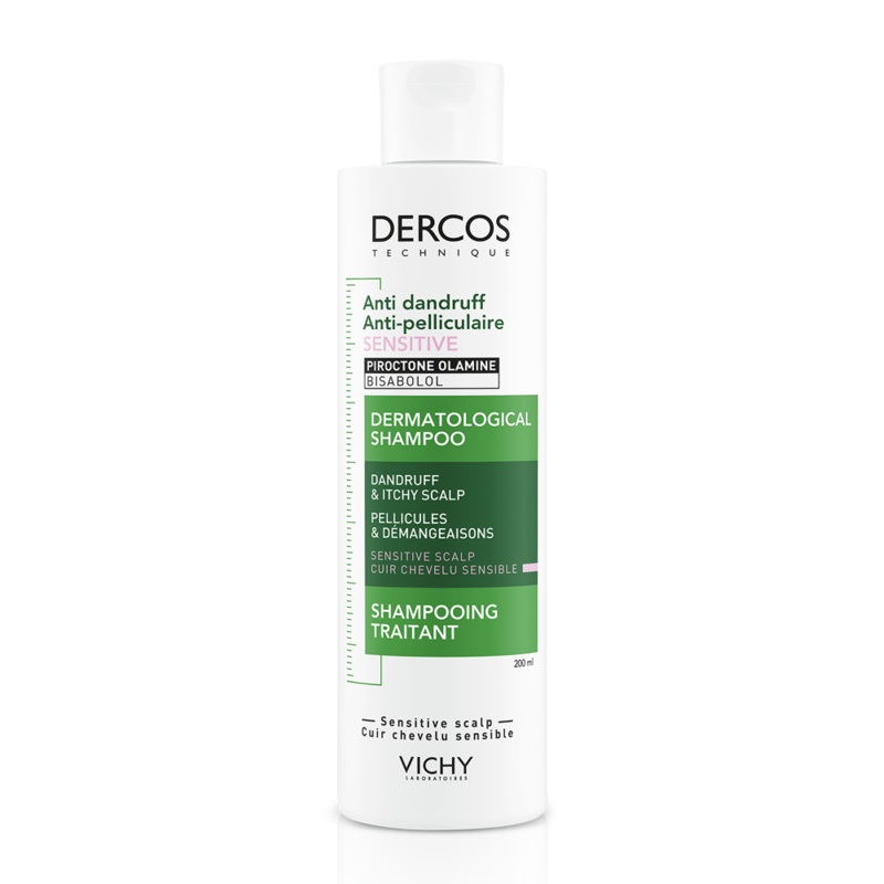 Vichy Dercos Anti-Dandruff Shampoo for Sensitive Scalp