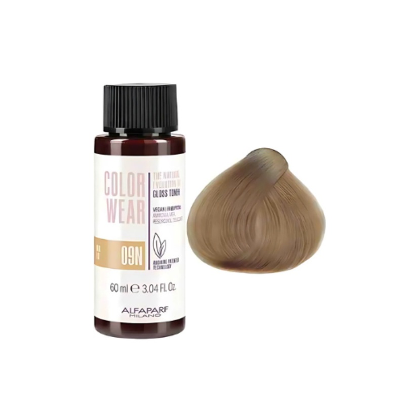 ALFAPARF MILANO COLOR WEAR GLOSS TONER 60ML 09N