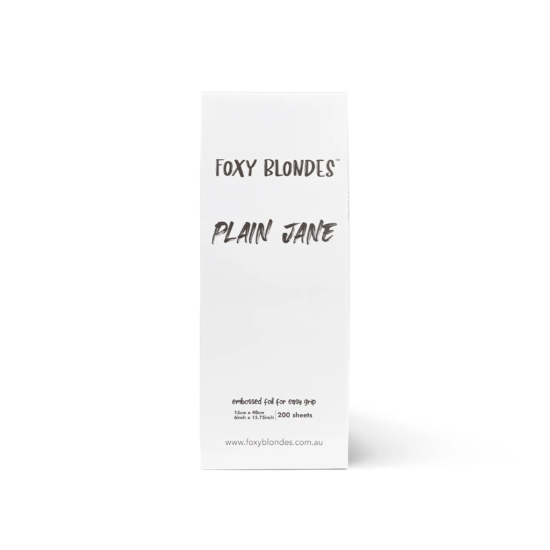 FOXY BLONDES PLAIN JANE EXTRA LONG 15X40CM 200 SHEETS