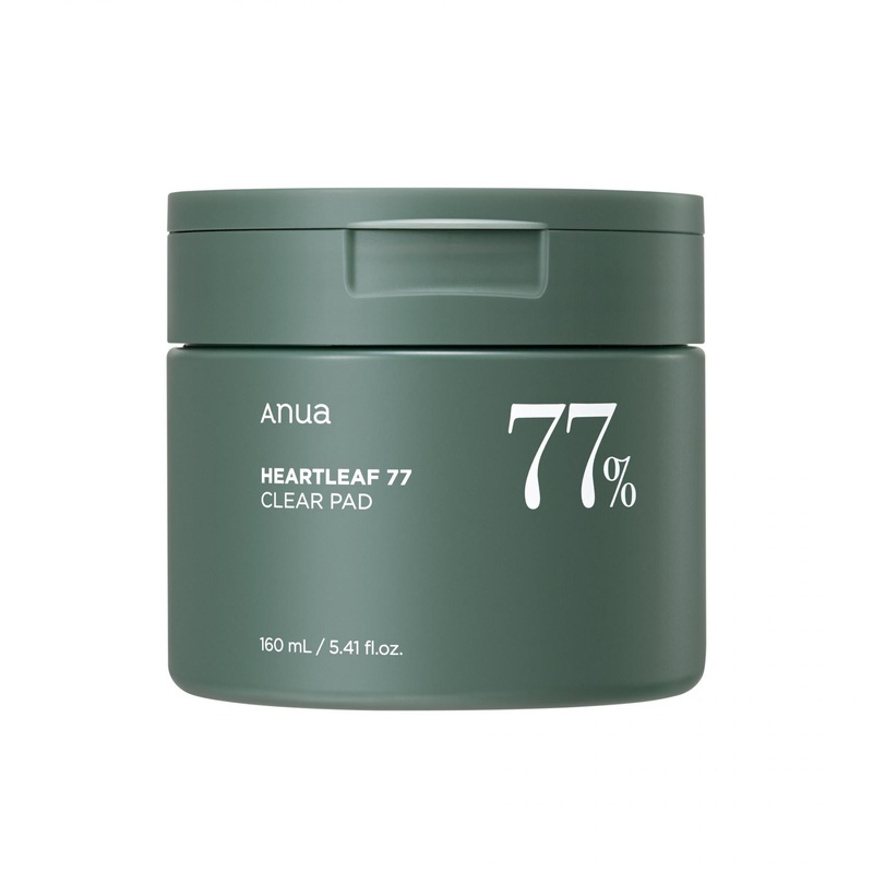 Anua — Heartleaf – 77% Toner Pads