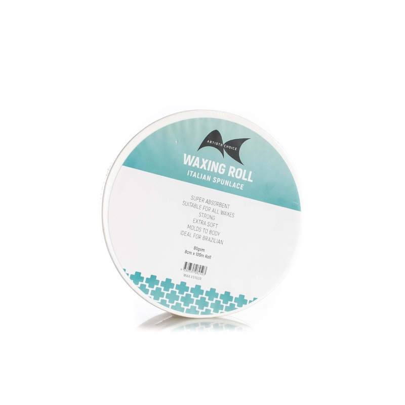 ARTIST CHOICE WAXING ROLL – ITALIAN SPUNLACE 80 GSM 100M