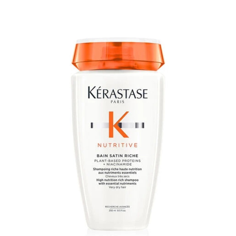 Kerastase Nutritive Bain Satin Riche High Nutrition Rich Shampoo For Very Dry Hair – 250ml