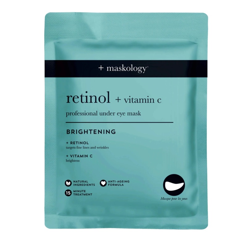 MASKOLOGY RETINOL + VITAMIN-C PROFESSIONAL UNDER EYE MASK