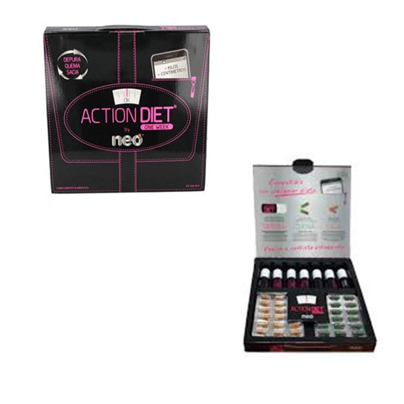 Neo Action Diet Woman Pack 7 Vials + 28 Capsules