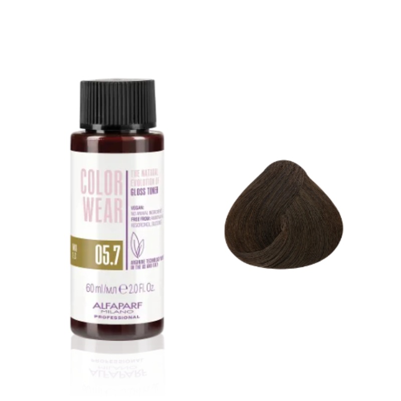 ALFAPARF MILANO COLOR WEAR GLOSS TONER 60ML 05.7