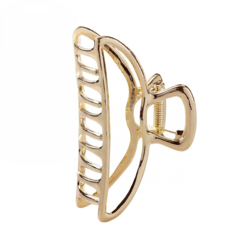 Kitsch — Open Shape Claw Clip – Gold