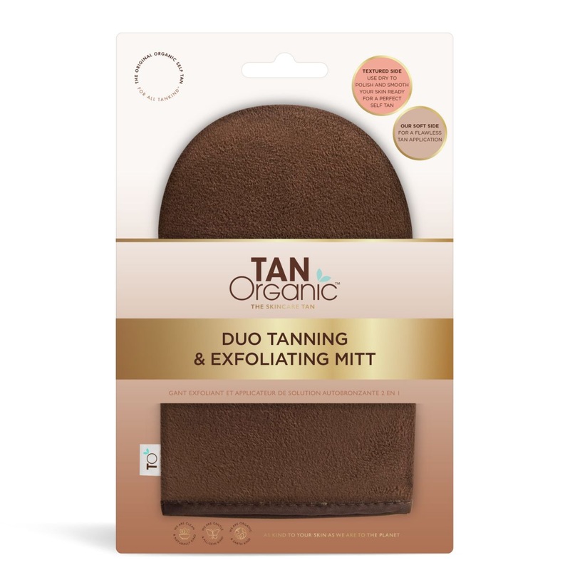 TanOrganic Exfoliate & Tan Duo Tanning Glove