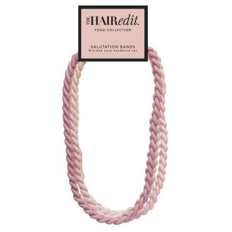 THE HAIR edit — Braided Cord Headband Set 3pk