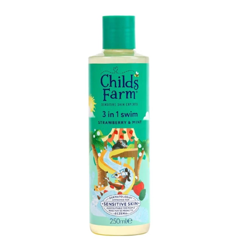 Childs Farm 3in1 Swim – Strawberry & Mint Scent 250ml